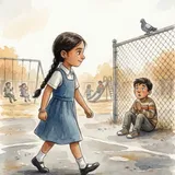 Simran Kaur and the Fence