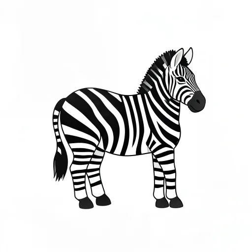 Zebra — zaibrā