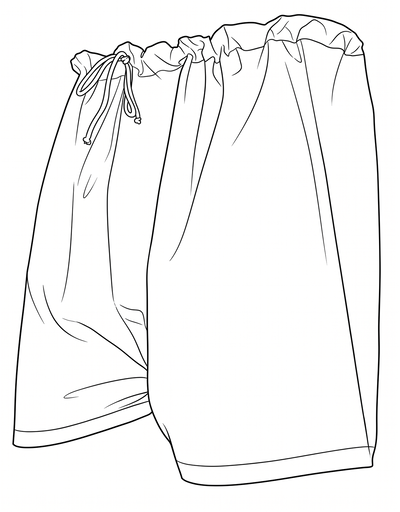 Kachera — The Five Kakars printable Sikh coloring page