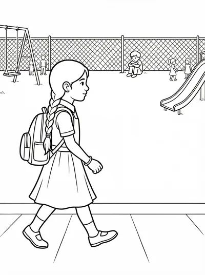 Crossing the Playground