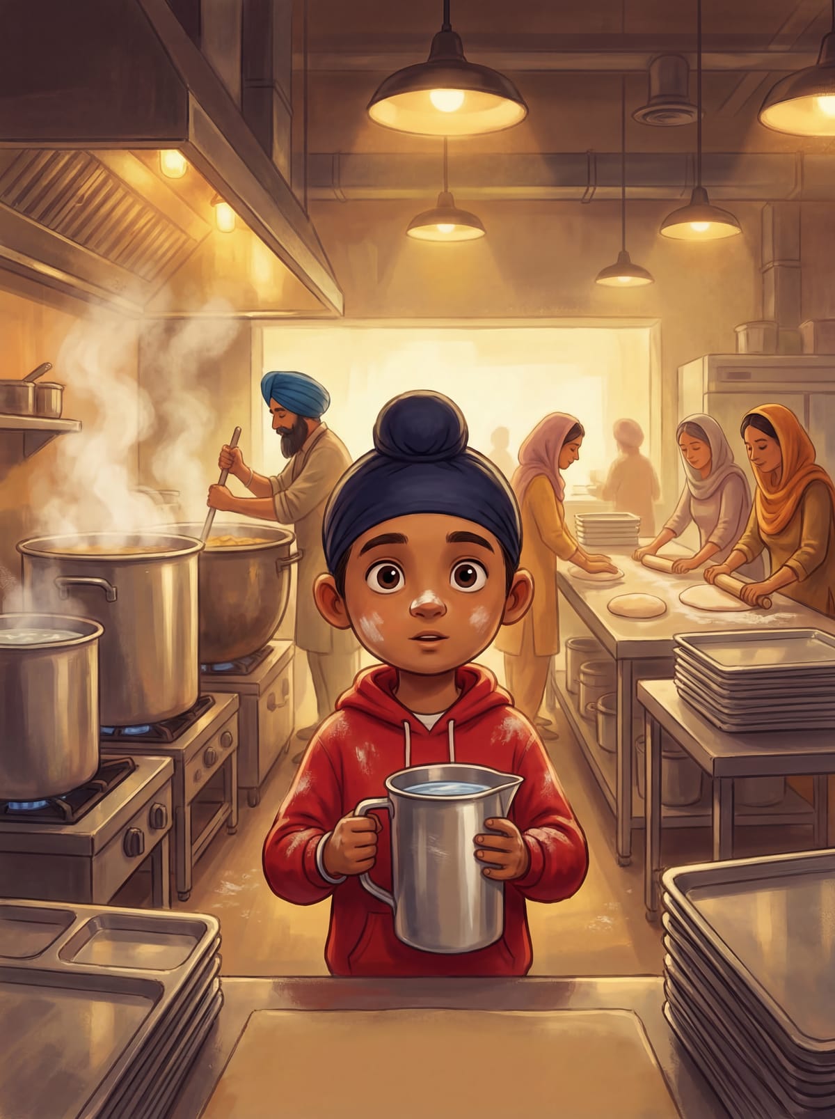 Cover of Fateh Singh and the Saturday Kitchen