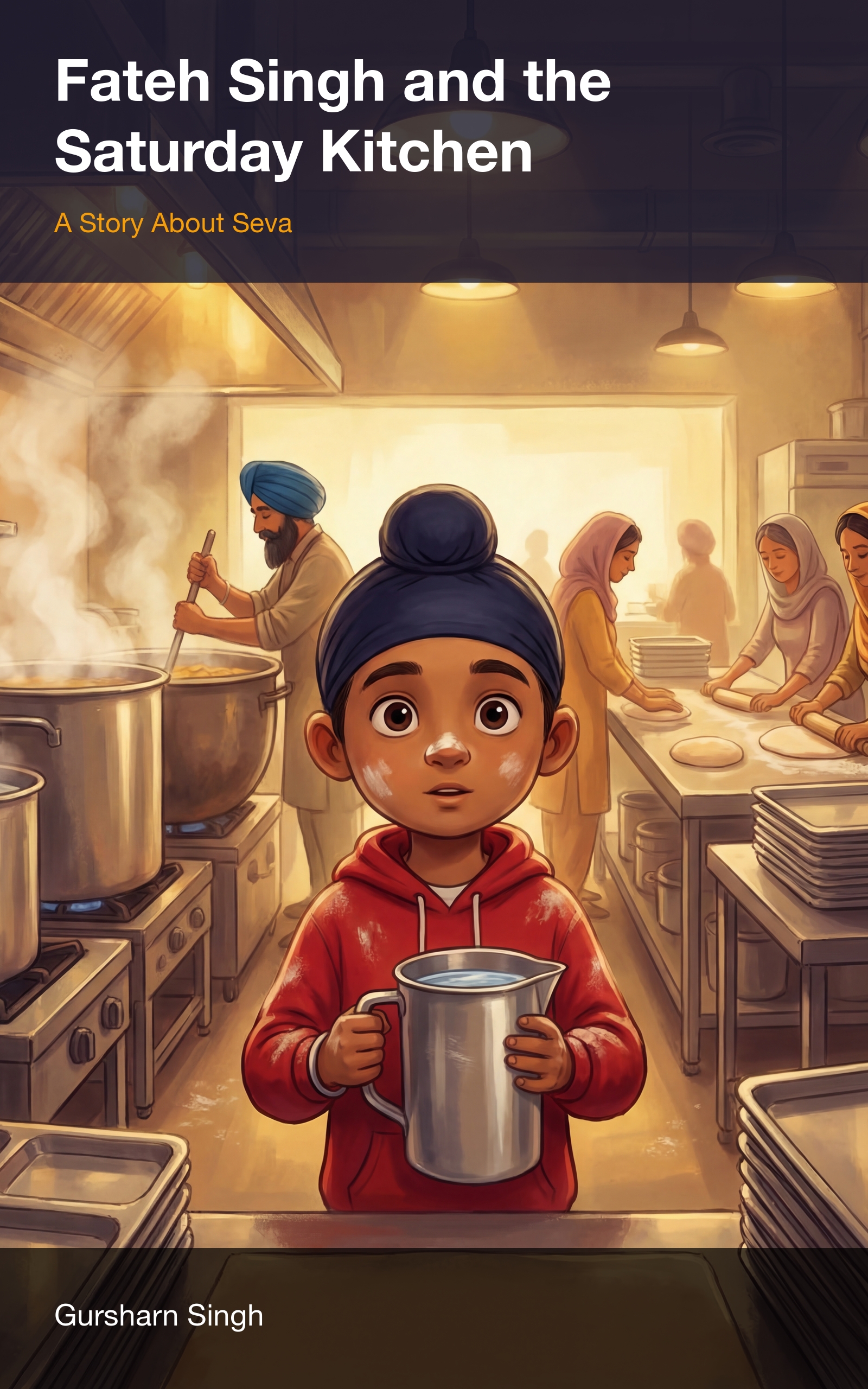 Cover of Fateh Singh and the Saturday Kitchen