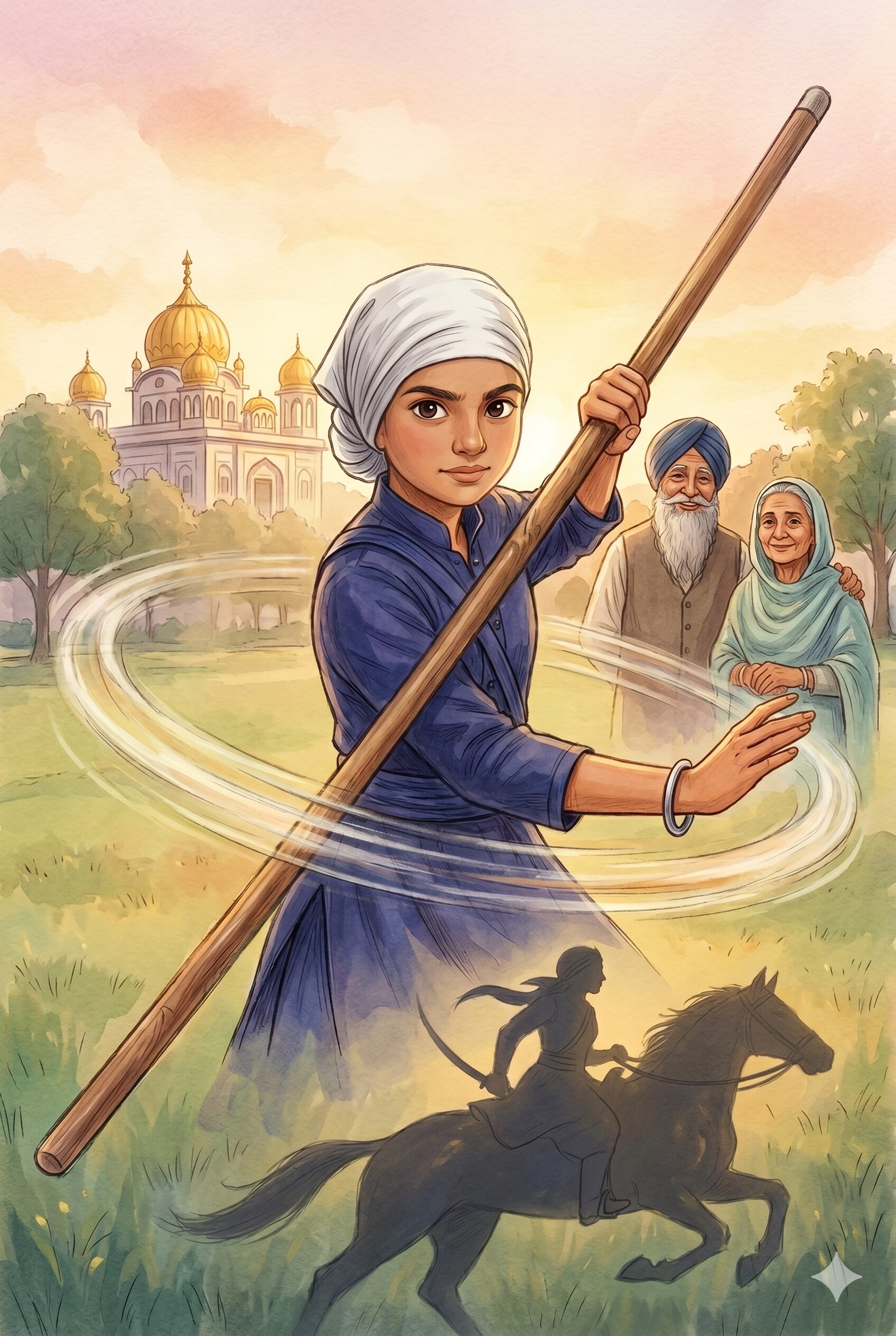 Sehaj Kaur and the Warrior's Stance