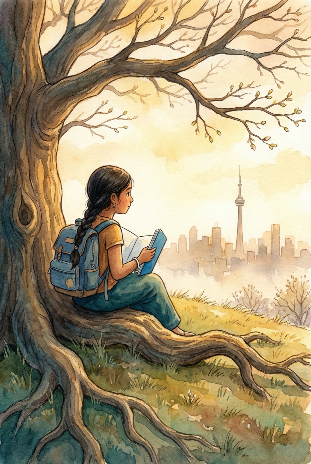 Cover of Simran Kaur and the Lost Sketchbook