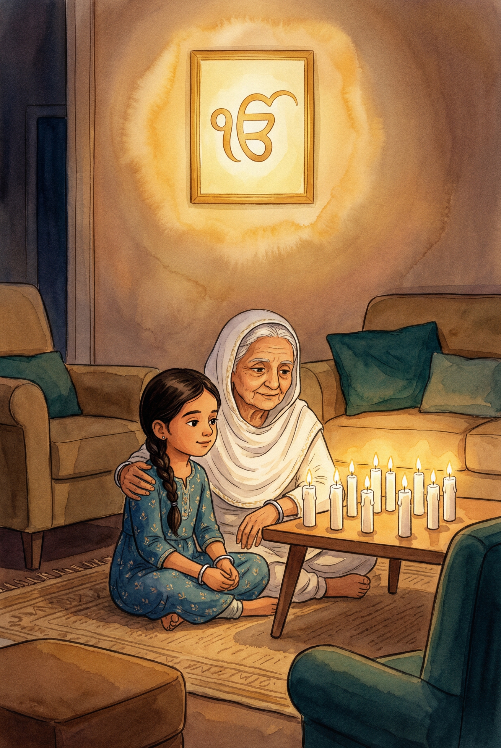 Cover of Ten Lights, One Flame