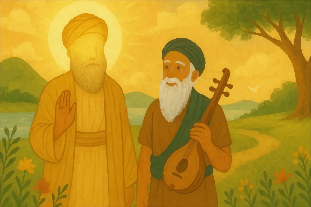 Travels of Guru Nanak illustration 1