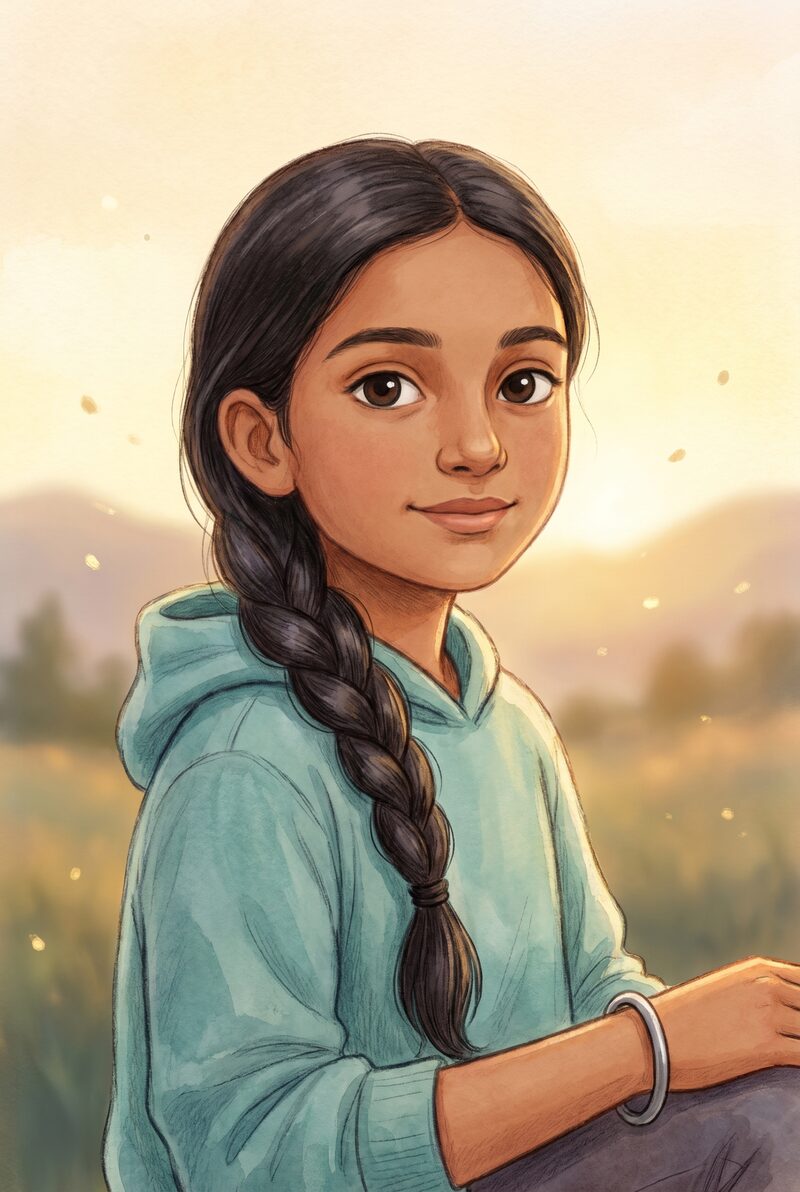 Sehaj Kaur — a young Sikh girl from San Jose