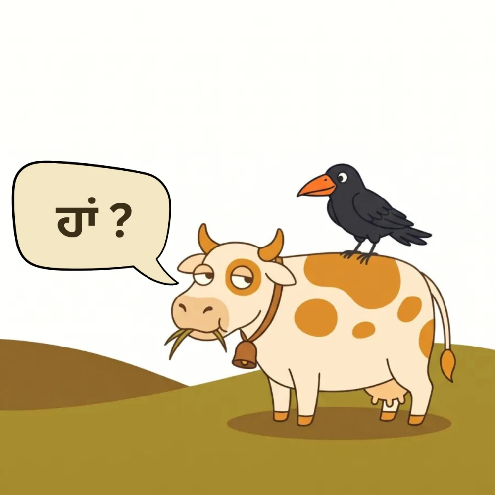 ਹਾਂ?