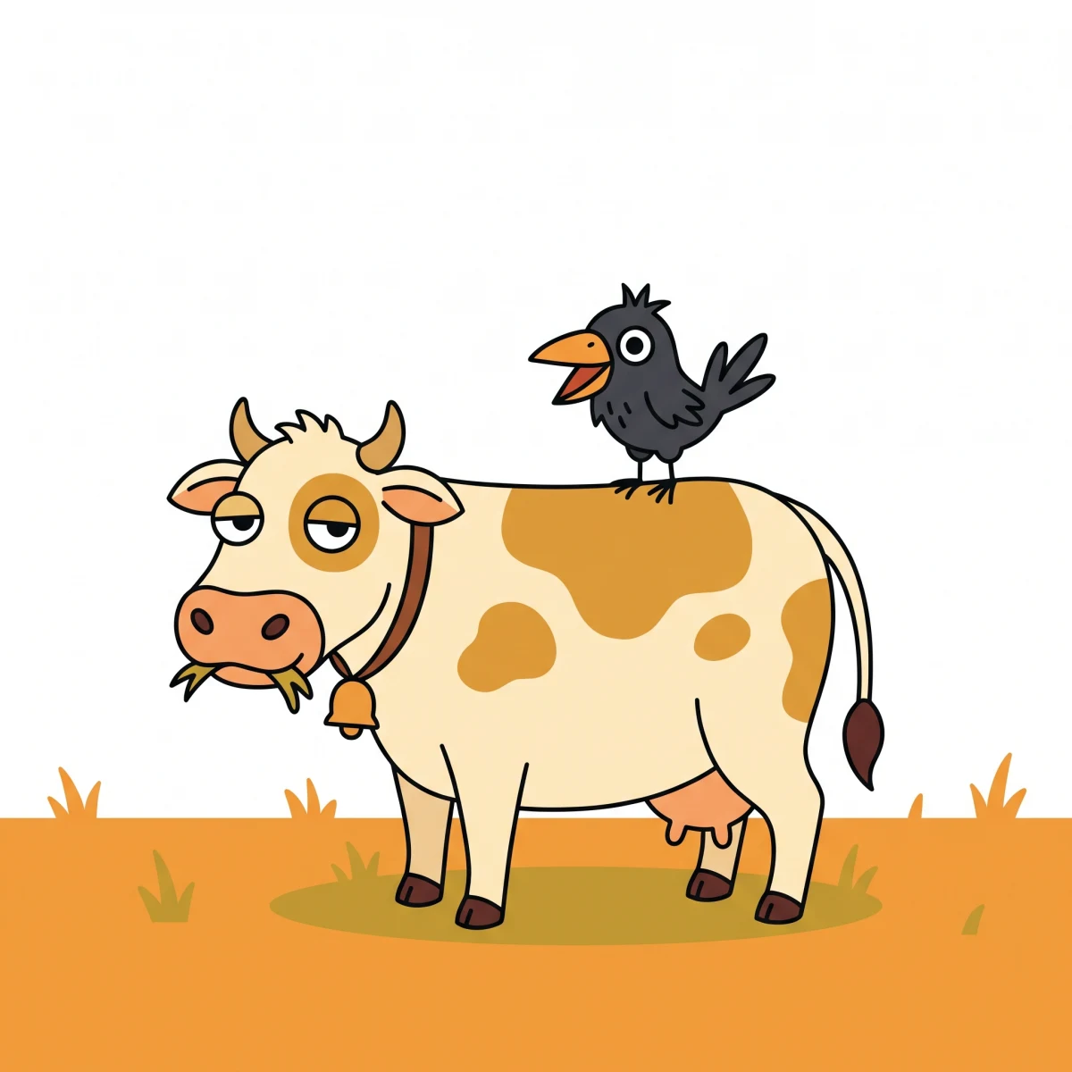 The Cow Who Would Not Be a Crow — cover