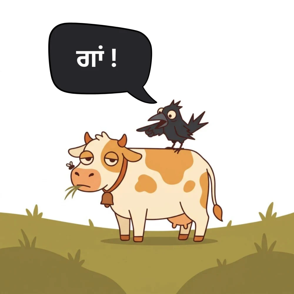 ਗਾਂ!
