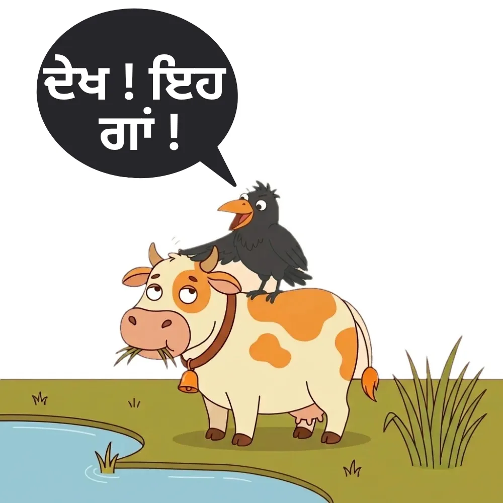 ਦੇਖ! ਇਹ ਗਾਂ!