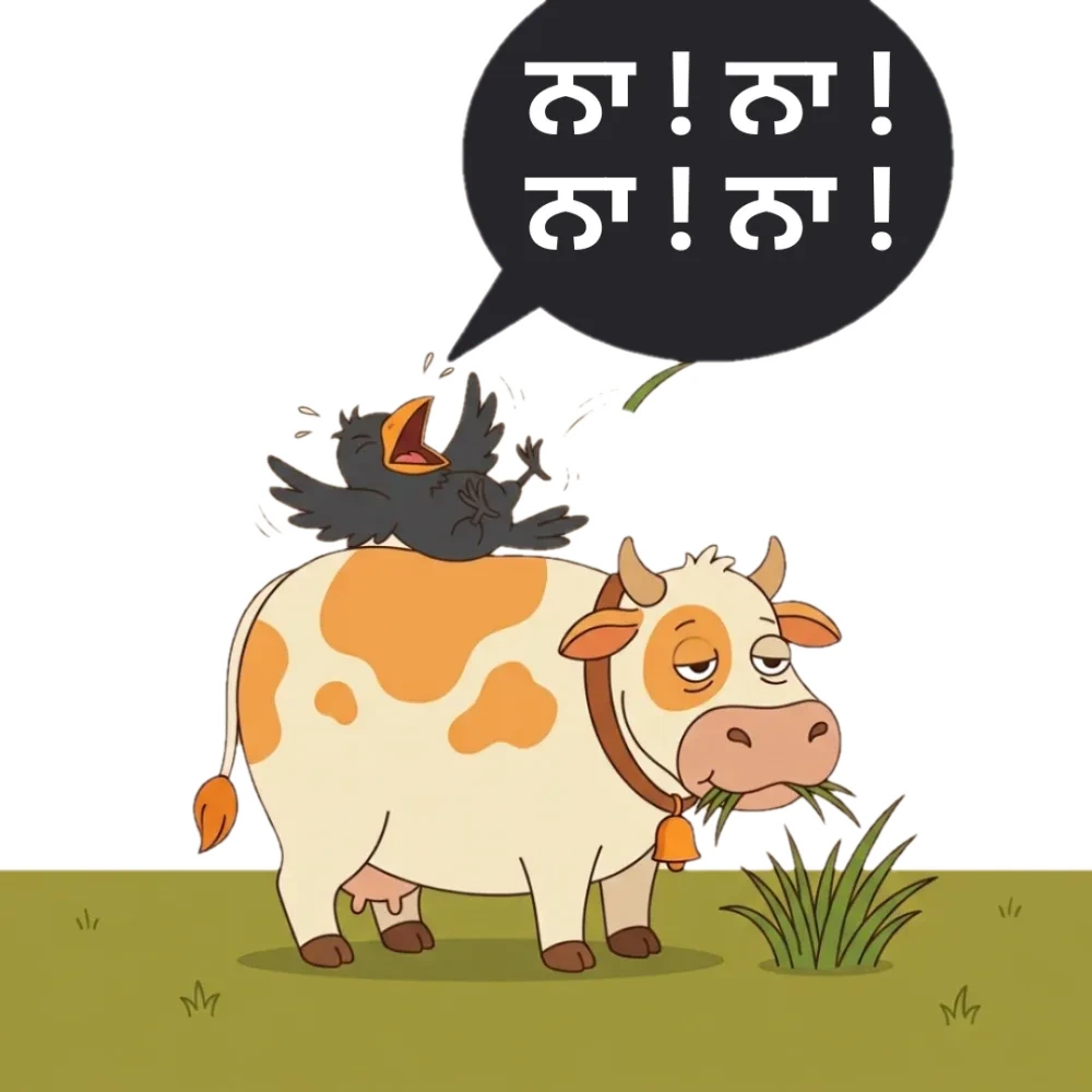 ਨਾ! ਨਾ! ਨਾ! ਨਾ!