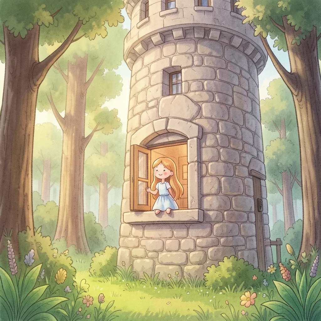 Rapunzel — bilingual Punjabi and English story