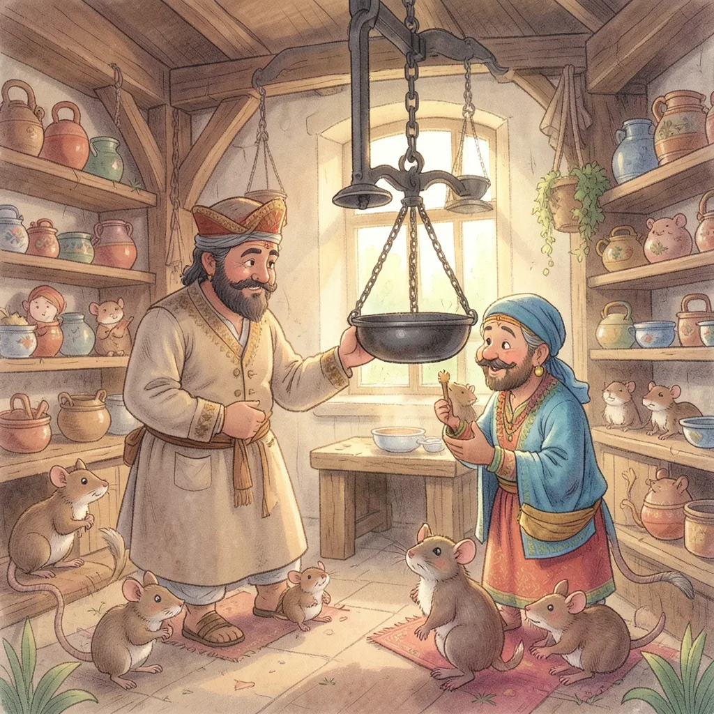 The Mice That Ate Iron — bilingual Punjabi and English story