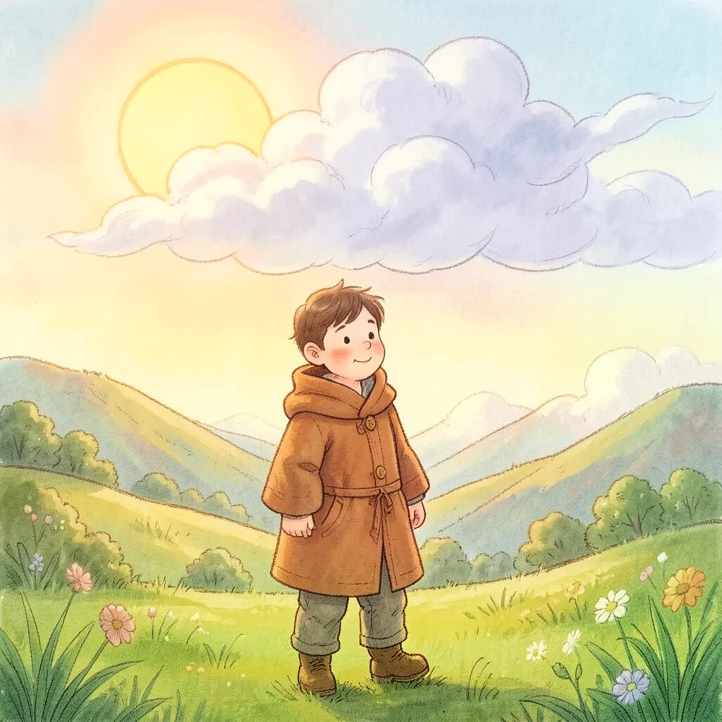 The North Wind and the Sun — bilingual Punjabi and English story