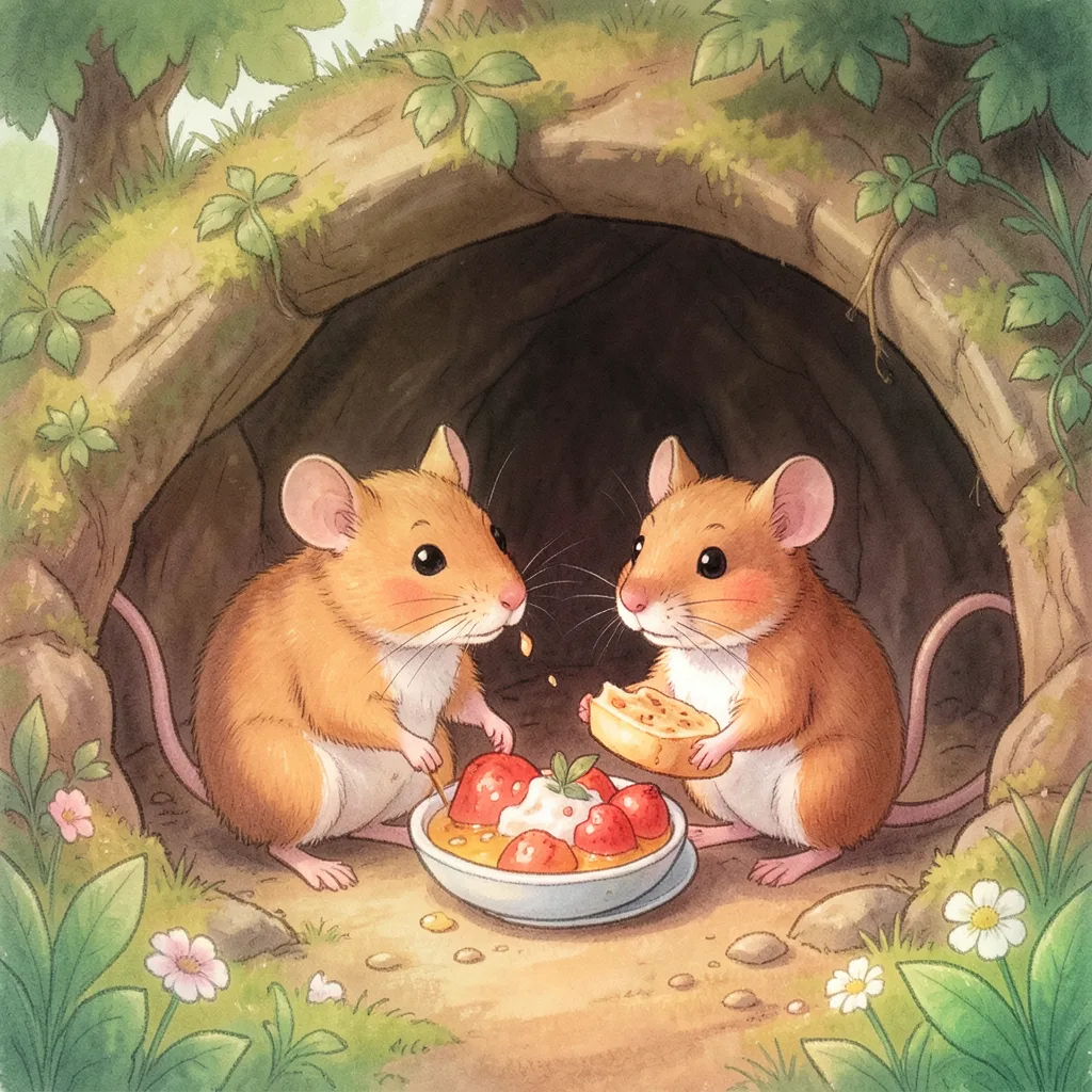 The Town Mouse and the Country Mouse — bilingual Punjabi and English story