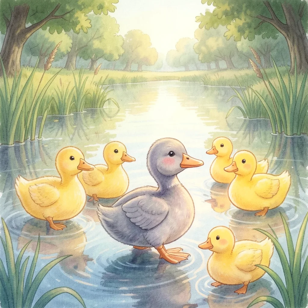 The Ugly Duckling — bilingual Punjabi and English story